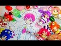 キラキラ☆プリキュアアラモード かっこよすぎるパティシエ姿のあきらのぬりえ❤️ キッズ アニメ おもちゃ Kids Anime Toy