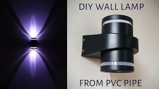 DIY Cara Membuat Lampu Hiasan Dinding | Ide Sederhana dari Pipa PVC