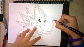How to draw Alola Sandslash (general audiences)