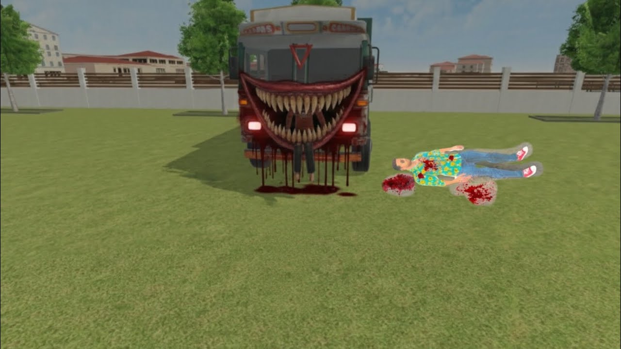 Scary Truck Killed Chacha Of Indian Theft Aura Simulator