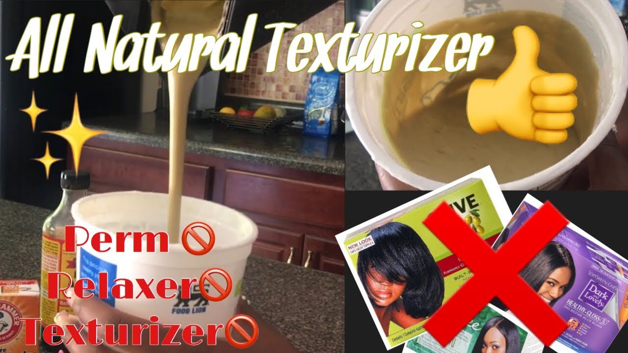 BAKING SODA PERM/TEXTURIZER ALL NATURAL Wash Day Series 1/3 Sasha