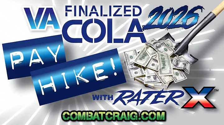 VA Claims - 2026 VA COLA OFFICIAL: 2.8% Boost for Disability Pay – How Much Extra $$ for Veterans?