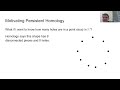 David Beers, Level Sets of Persistent Homology for Point Clouds, 2025.11.18