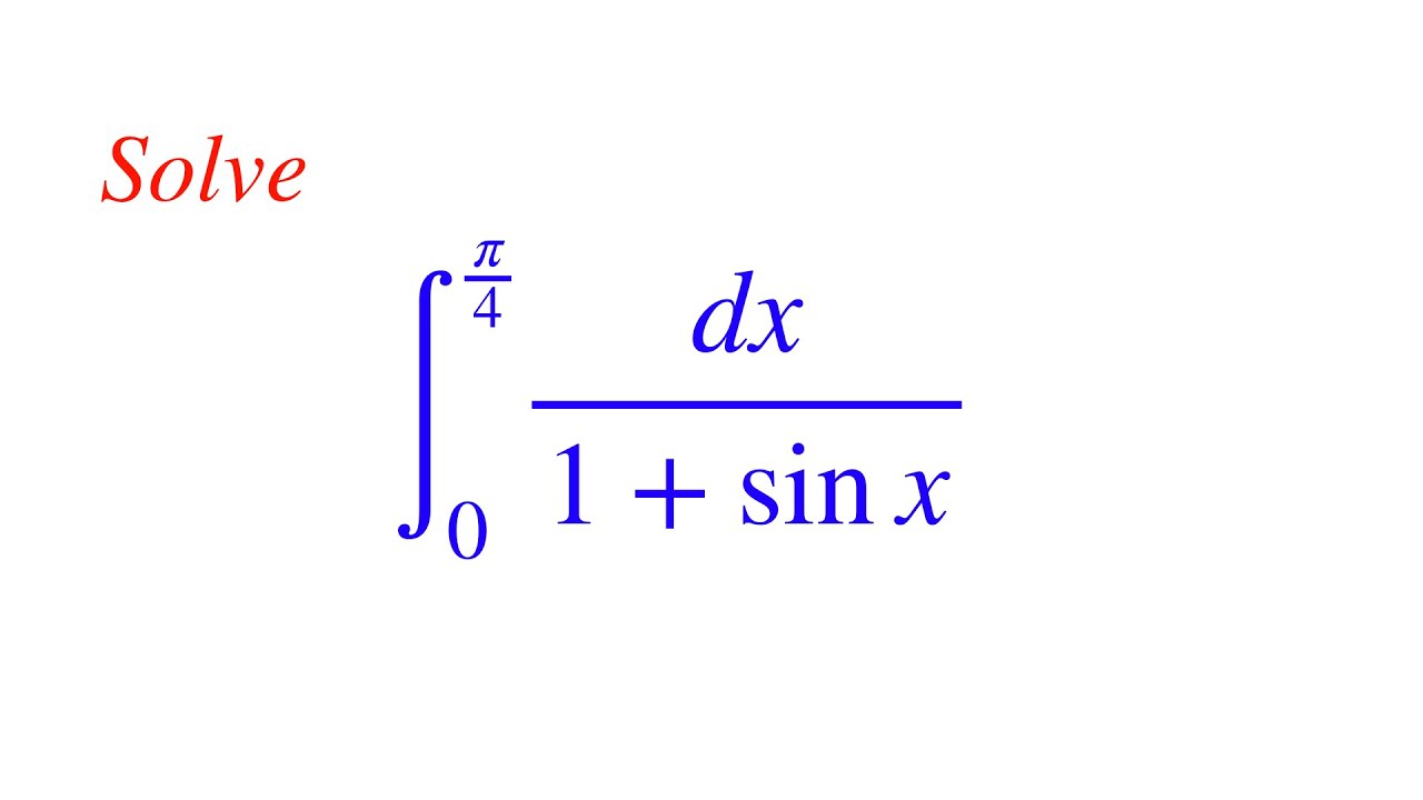 Solve Integration with by Easy steps | Calculus is Very Easy | How to ...