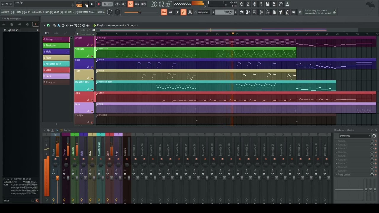 The Sims - Mall Rat (Buy mode 1 Synth1 VSTi Remake)