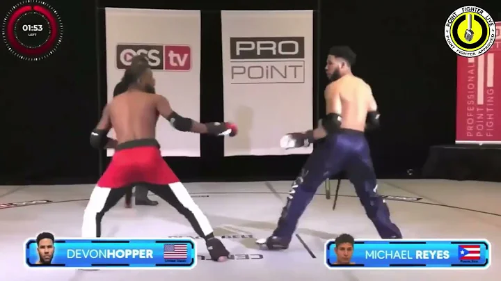 Exciting Pro Point Fight - Devon Hopper vs Kevin W...