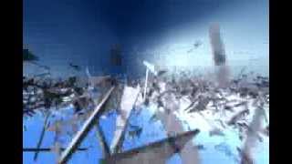 Play Station Logo Explosion