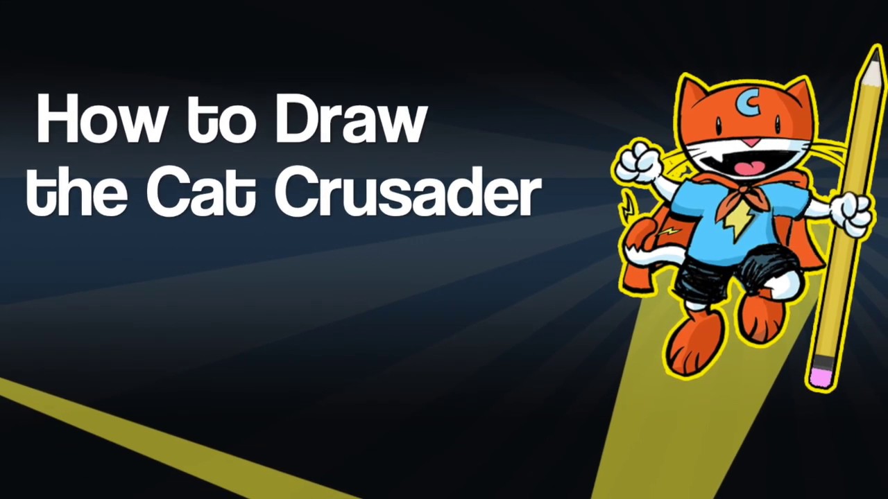 How to Draw the Cat Crusader - YouTube