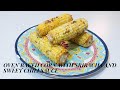 HOW TO MAKE AN OVEN BAKED CORN WITH SRIRACHA AND SWEET CHILI SAUCE