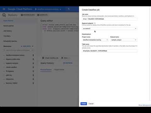 Dataflow SQL