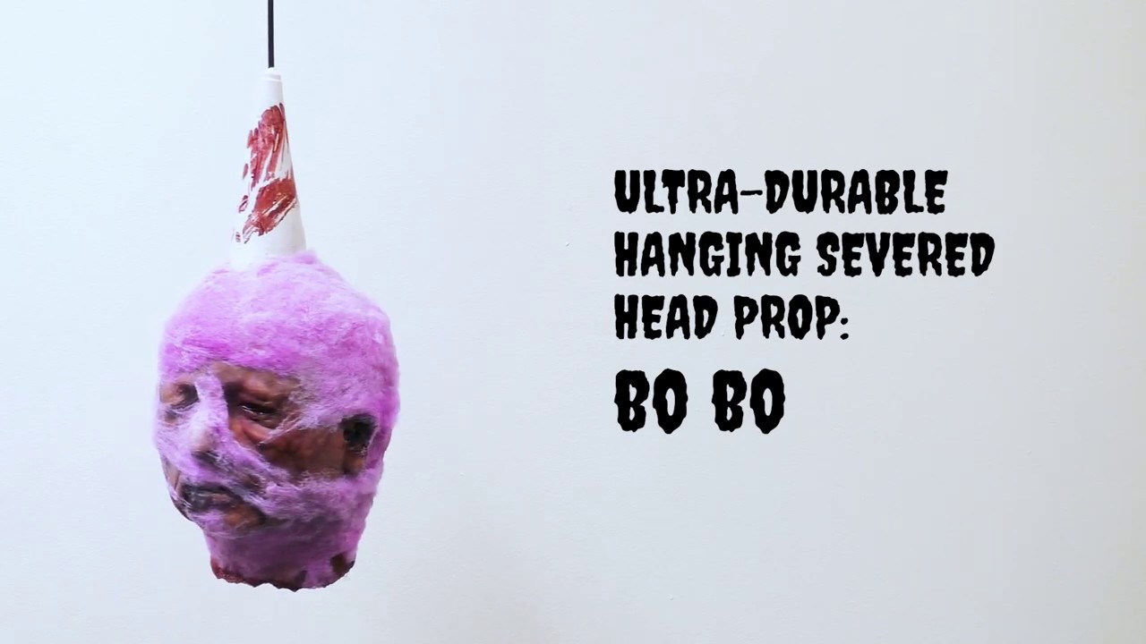 Ultra-Durable Severed Head Prop - Bo Bo