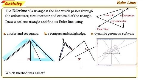Euler line
