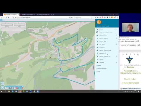 Géoportail de Wallonie - 4. Importation de traces GPS