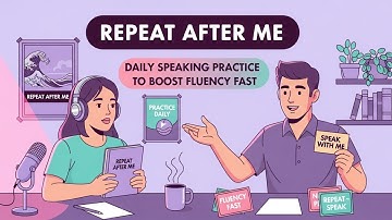 Herhaal na mij: dagelijkse Engelse spreekvaardigheidsoefening om je vloeiendheid snel te vergroten