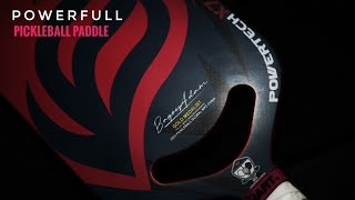 Profile Paddle Pickleball POWERTECH X7 | Aerodynamic and Premium Signature Bagoes Adam