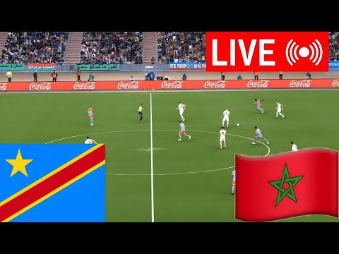 EN DIRECT République Démocratique Du Congo Maroc Championnat D Afrique Des Nations 2025