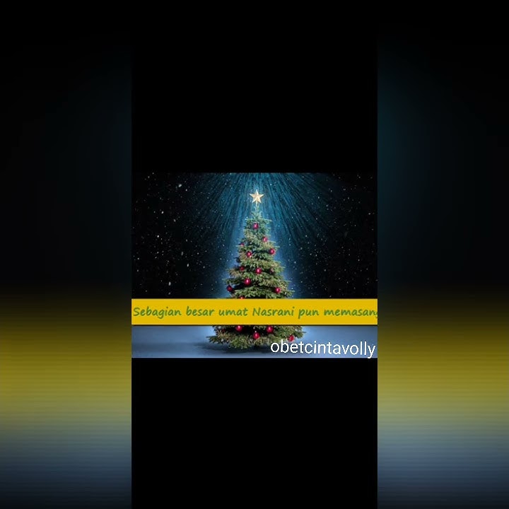 Story wa Natal. Hai dunia gembirangla..