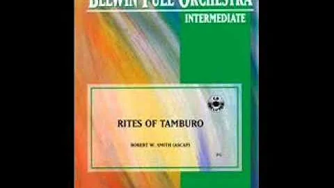 Rites of Tamburo by Robert W Smith