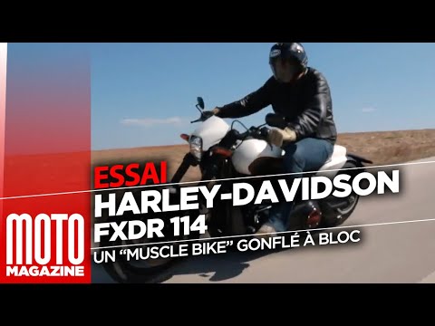 Harley-Davidson FXDR 114 - TEST RIDE Par Moto Magazine