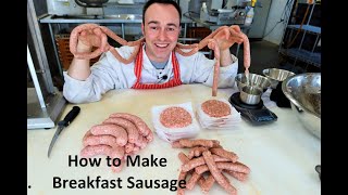 How to Make Breakfast Sausage, EASY BREAKFAST SAUSAGE