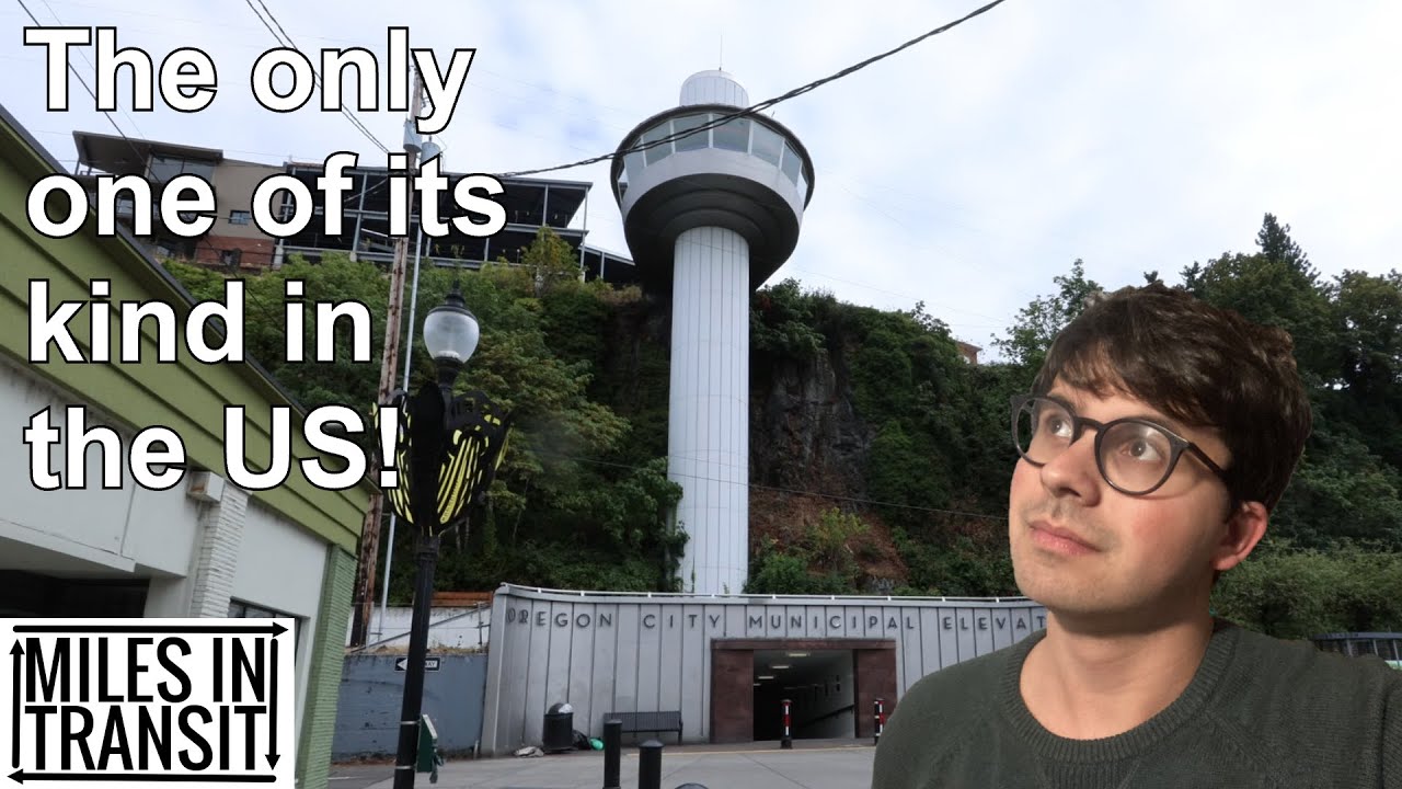 Riding Oregon City's Space-Age Municipal Elevator