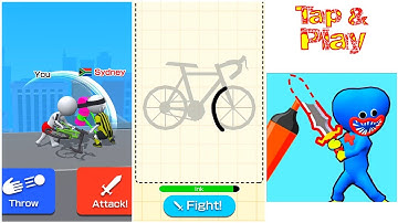 Draw Weapon 3D Levels 1 - 3 Gameplay Walkthrough Android Games All Levels Unlock