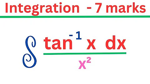Integral tan^(-1) x / x² dx@EAG