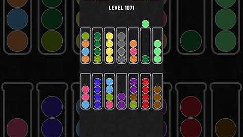 Ball Sort Puzzle - Level 1071