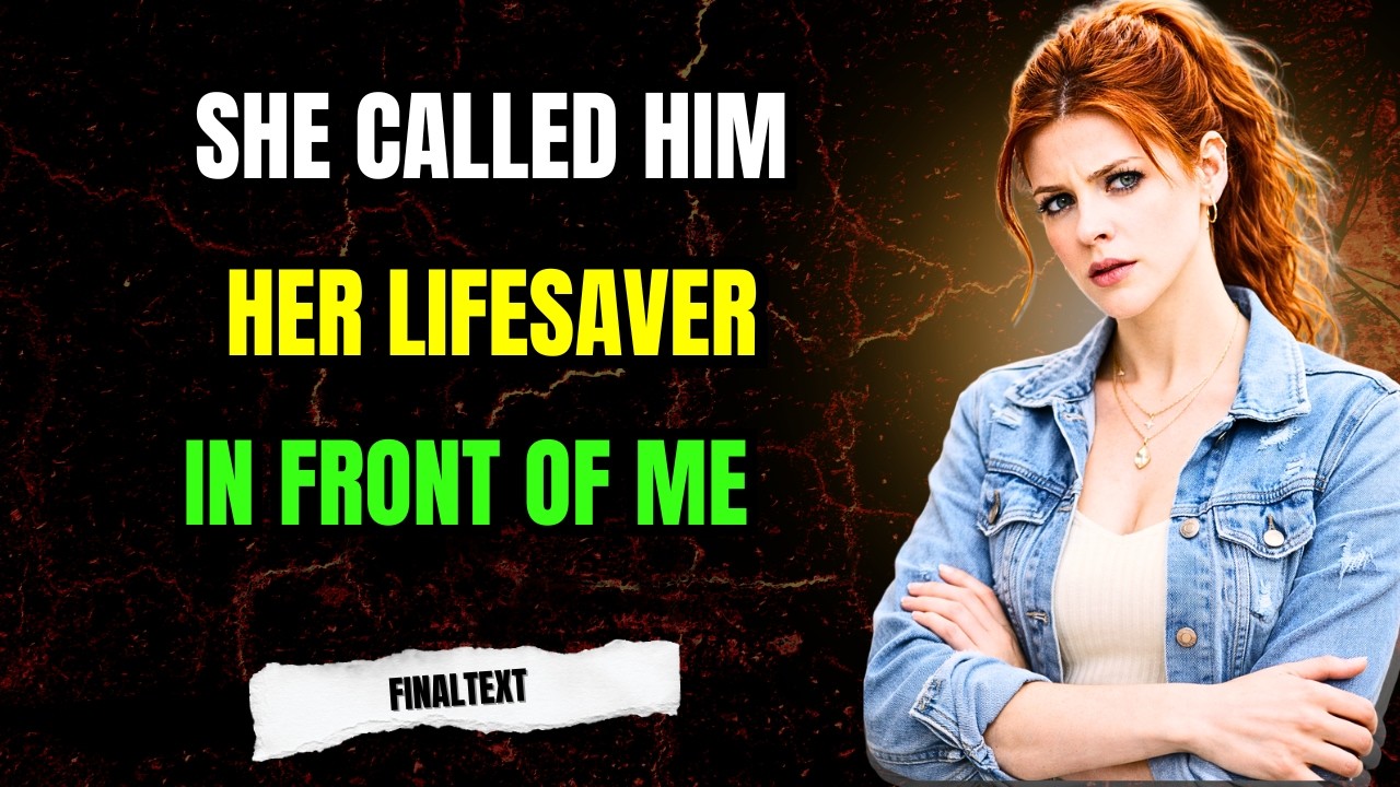 At the Wedding Toast, She Thanked the Man Who “Saved Her Life”