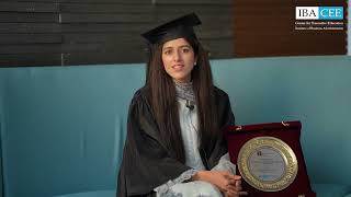 Postgraduate Diploma Program in Healthcare Management Testimonial | IBA Karachi