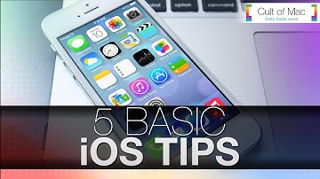 5 Basic iOS Tips