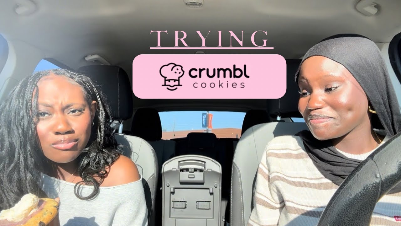 Trying CRUMBL COOKIES