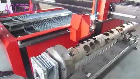 cnc Plasma metal cutting machine with Rotary AKP1224