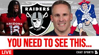 Raiders Game vs. The Patriots Just Got SO MUCH BIGGER After Latest NFL News & Trade Rumors