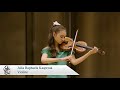 STOMP by John Corigliano : Julia Raphaela Kasprzak Violin