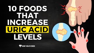 10 Foods That Increase Uric Acid Levels In The Body
