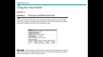 14.2 Using the Linear Model - Example 3