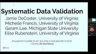 Data Validation 1