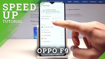 How to Speed Up OPPO F9 - Optimization / Clean Up System