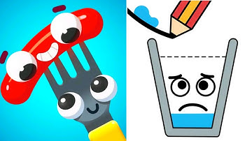 fork n sausage vs Happy Glass – Ultimate Gameplay & Mods! (Android/iOS)"