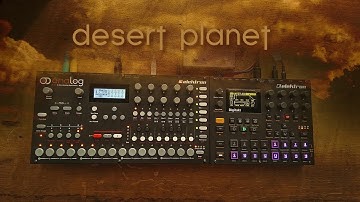desert planet ... elektron digitakt, a4, ventris ... ambient