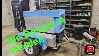 I Bought a Miller Big 40 welder!