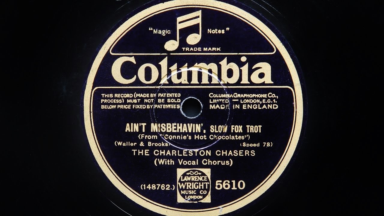 Παρακολούθηση Charleston Chasers - Ain't Misbehavin' στο YouTube Παρακολούθηση Charleston Chasers - Ain't Misbehavin' στο YouTube