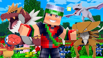 HUNTING *RARE* FOSSIL POKEMON IN MINECRAFT PIXELMON! (Pixelmon Generations)