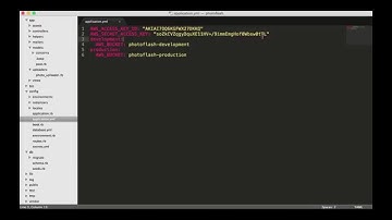 Integrating secure credential management with the Figaro gem