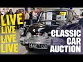 Live classic car auction day two of anglia car auctions april 2024 sale