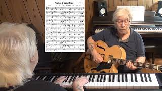 The End Of A Love Affair ( TvdH ) - Jazz guitar &amp; piano cover ( Edward C. Redding )