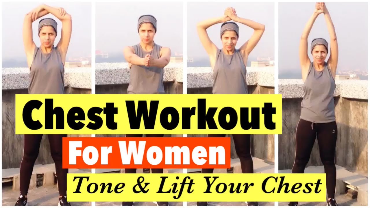 Chest Workout Routine for Women at home