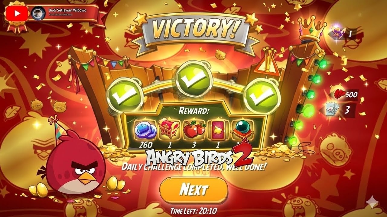 Eps.59 Defeat Stage but Victory Challange - Angry Birds 2