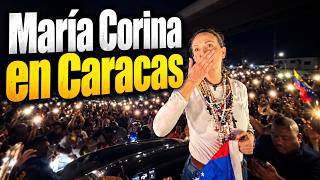 EN VIVO: María Corina Machado entra en Caracas